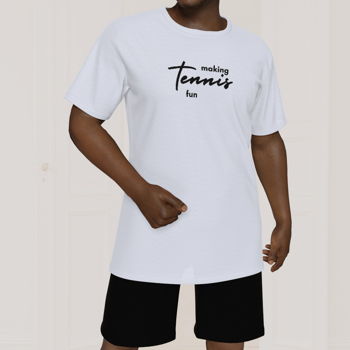 Fun Tennis Tee: Celebrating Tennis Joy