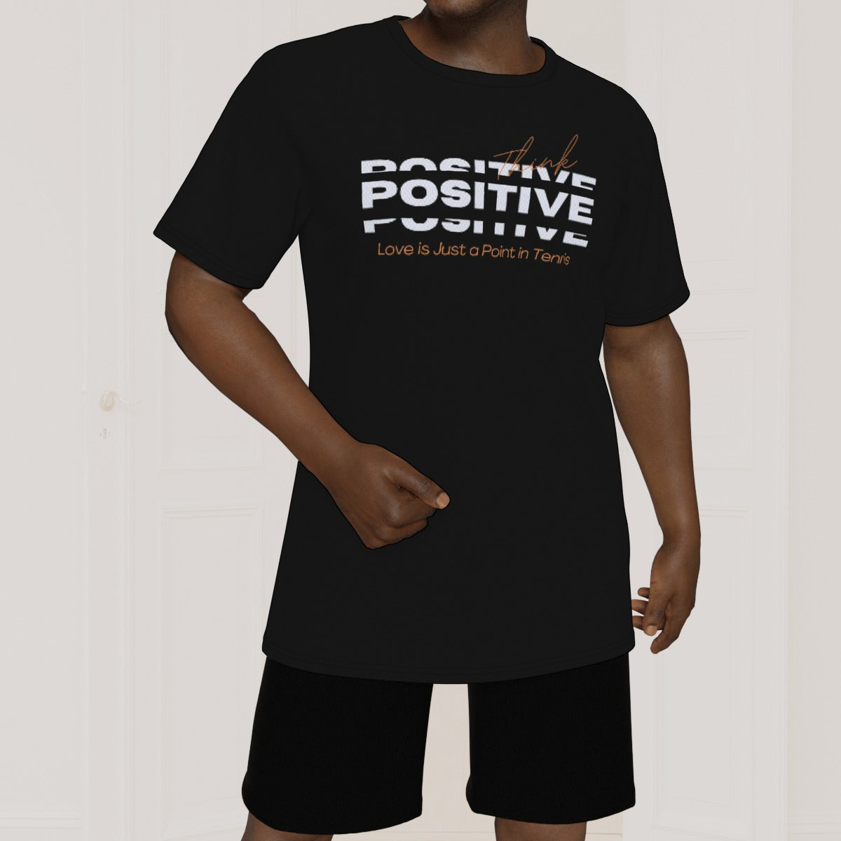 Optimistic Tee: A Positive Spin on Tennis